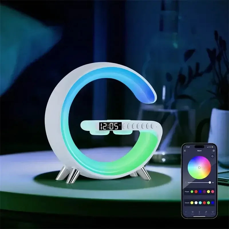 G Shaped LED Lamp for Home and Office Lighting WHITE / United States