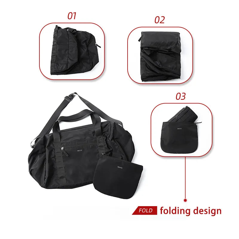 Oxford Foldable Travel Duffel Bag for Men