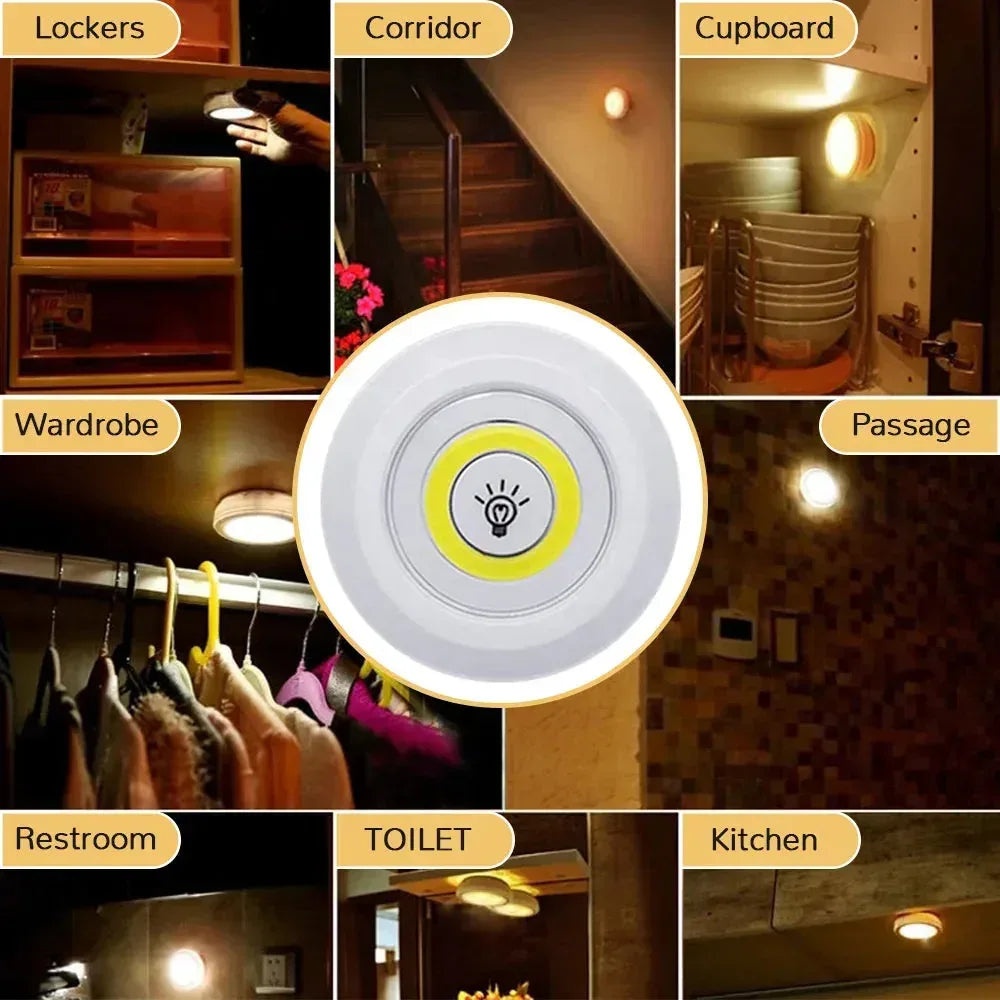Super Bright Cob Under Cabinet Light Only Lamp / Warm white light