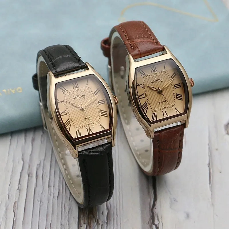 Retro Brown Women Watches