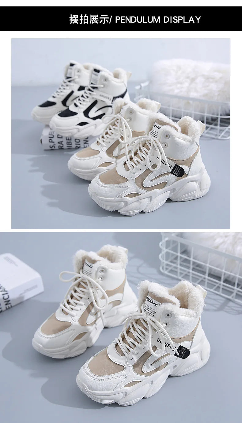 Causal Plush Shoes Cotton