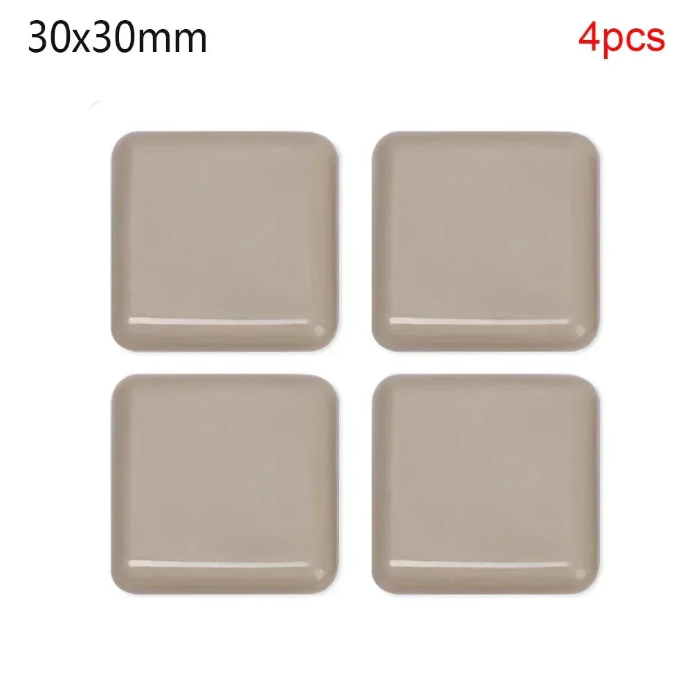 Anti Scratch Easy Move Heavy Furniture 30x30mm