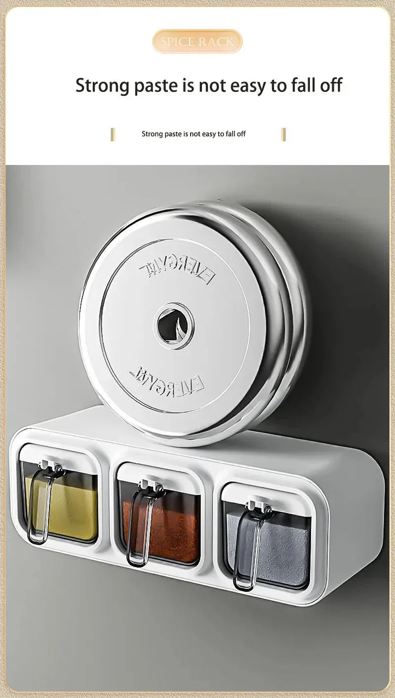 Wall Mount Spice Rack Organizer A1