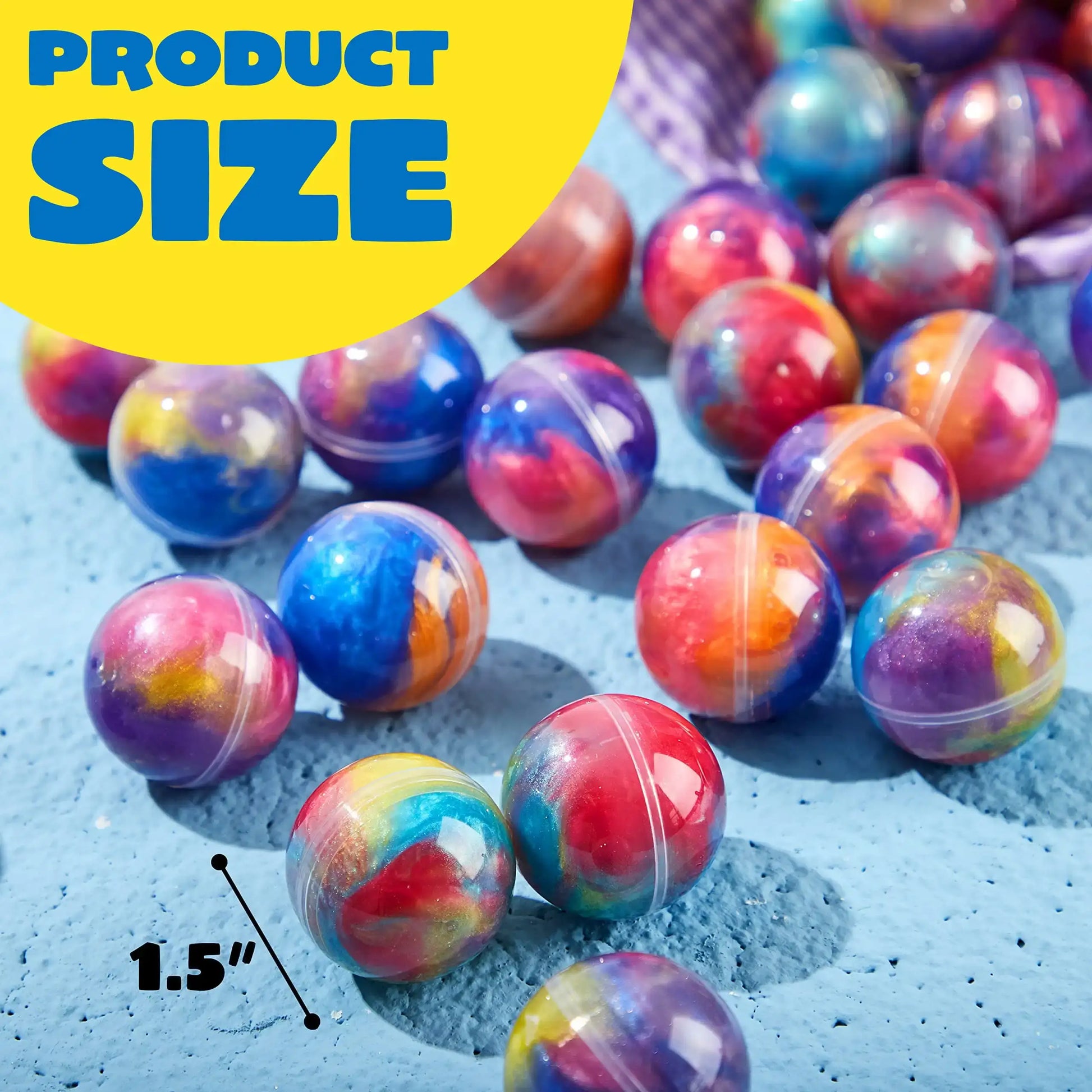 Joyfy 24-Piece Galaxy Slime Balls Party Favors Set OneSize / United States / Aurora