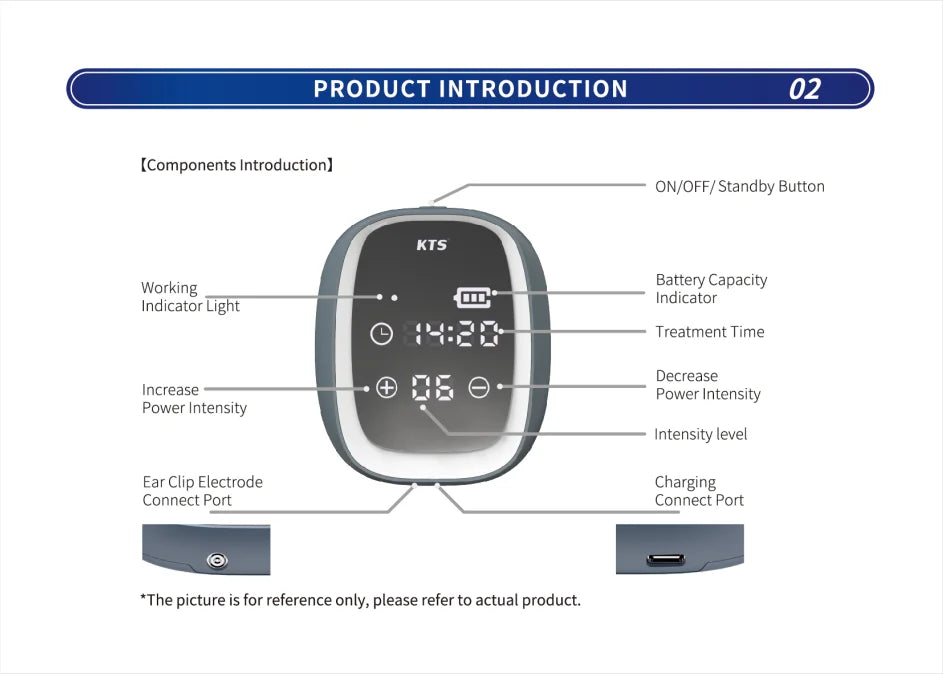 Hand-held Anxiety Depression Fast Sleep Instrument Sleeper Therapy Insomnia