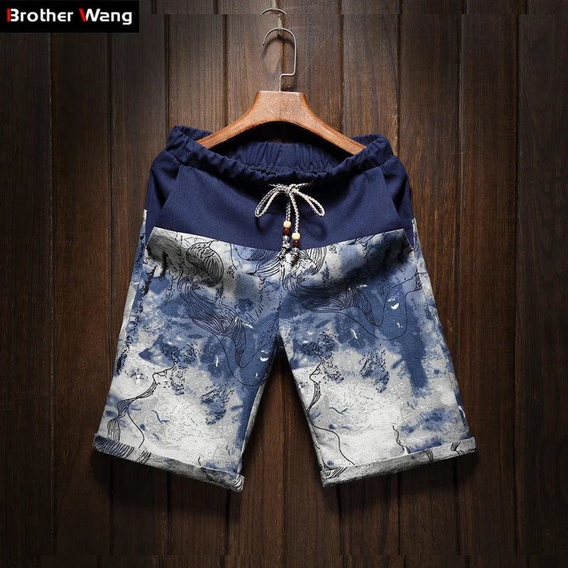 Casual Comfortable Linen Shorts