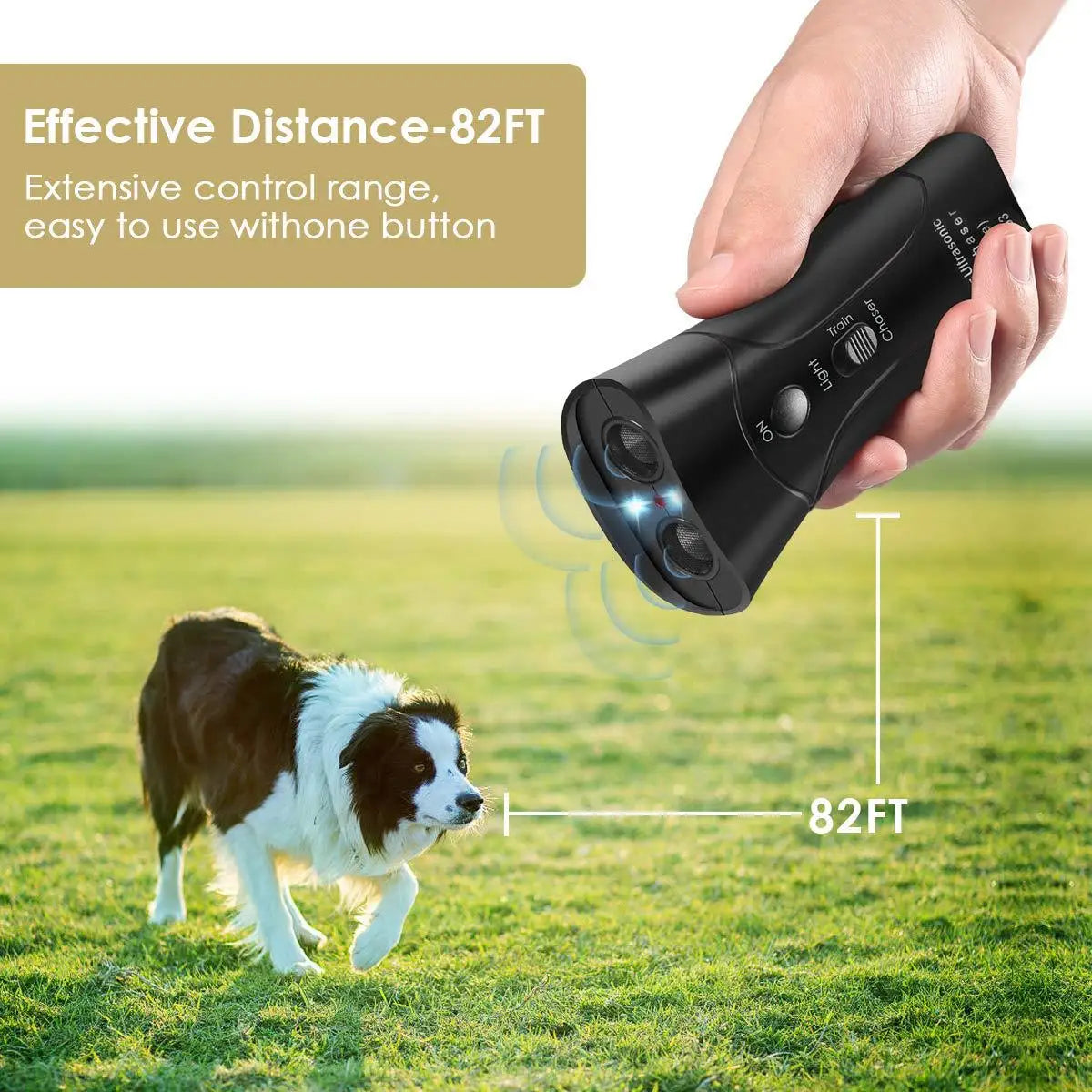 Anti Barking Deterrents Flashlight Led