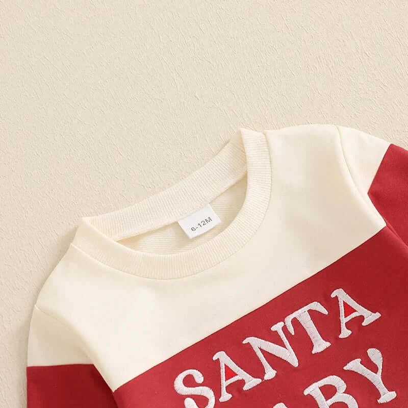 Toddler Baby Boy Christmas Sweatshirt & Pants Outfit Beige / 3-4Y / United States