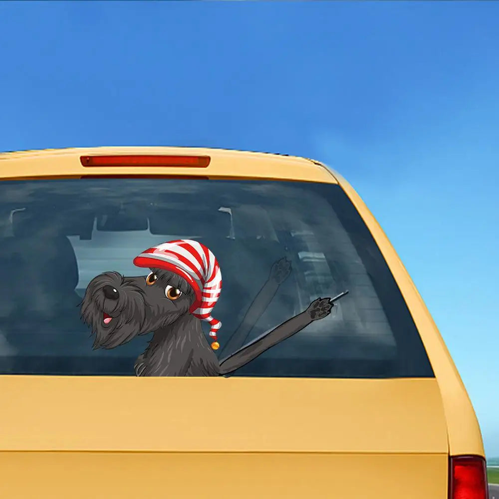 Adorable Dog  Rear Wiper Decor