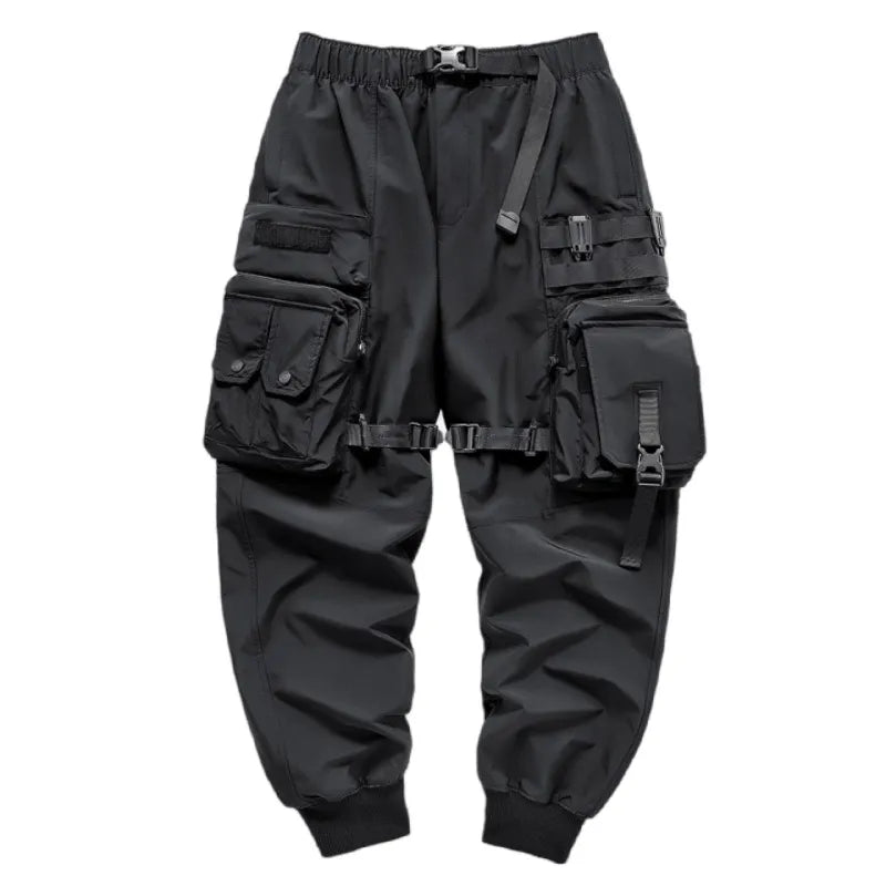 Mens Harajuku Punk Hip Hop Joggers Pantalons Casual Streetwear