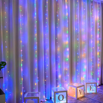 USB Blinking LED Lights for Party & Christmas white / 200LED / 0-5W|United States