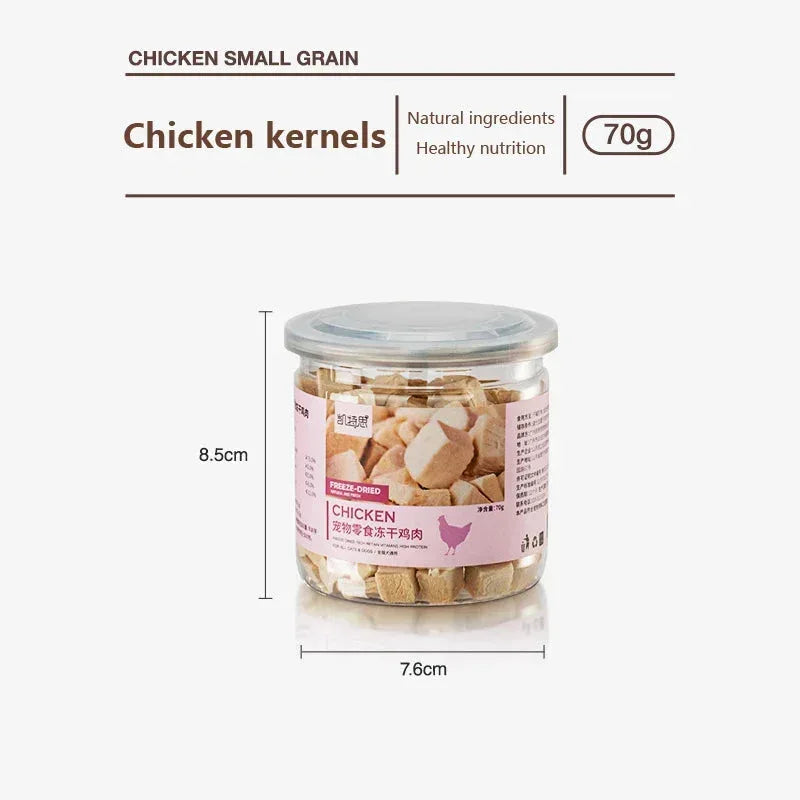 Pet snacks canned freeze-dried Chicken pellets 120g