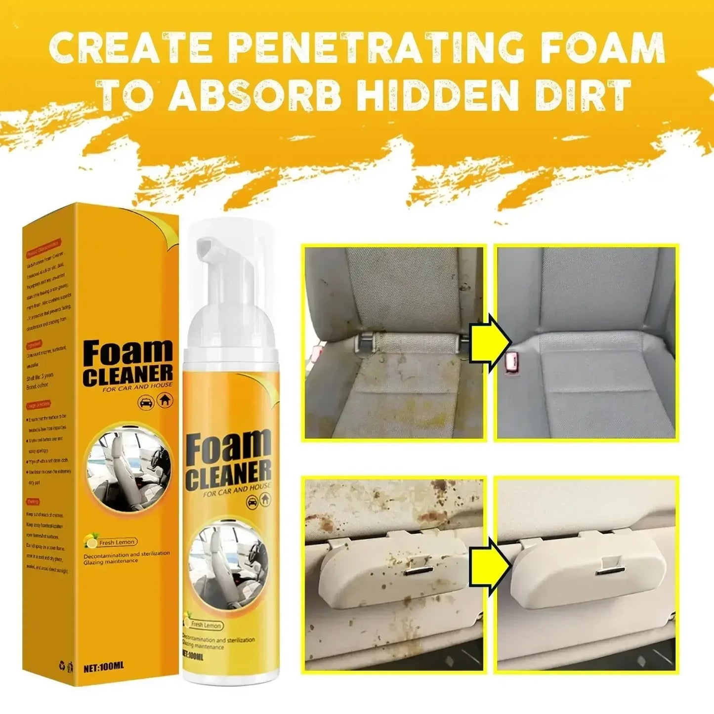 Multi-Purpose Foam Cleaner 100ml