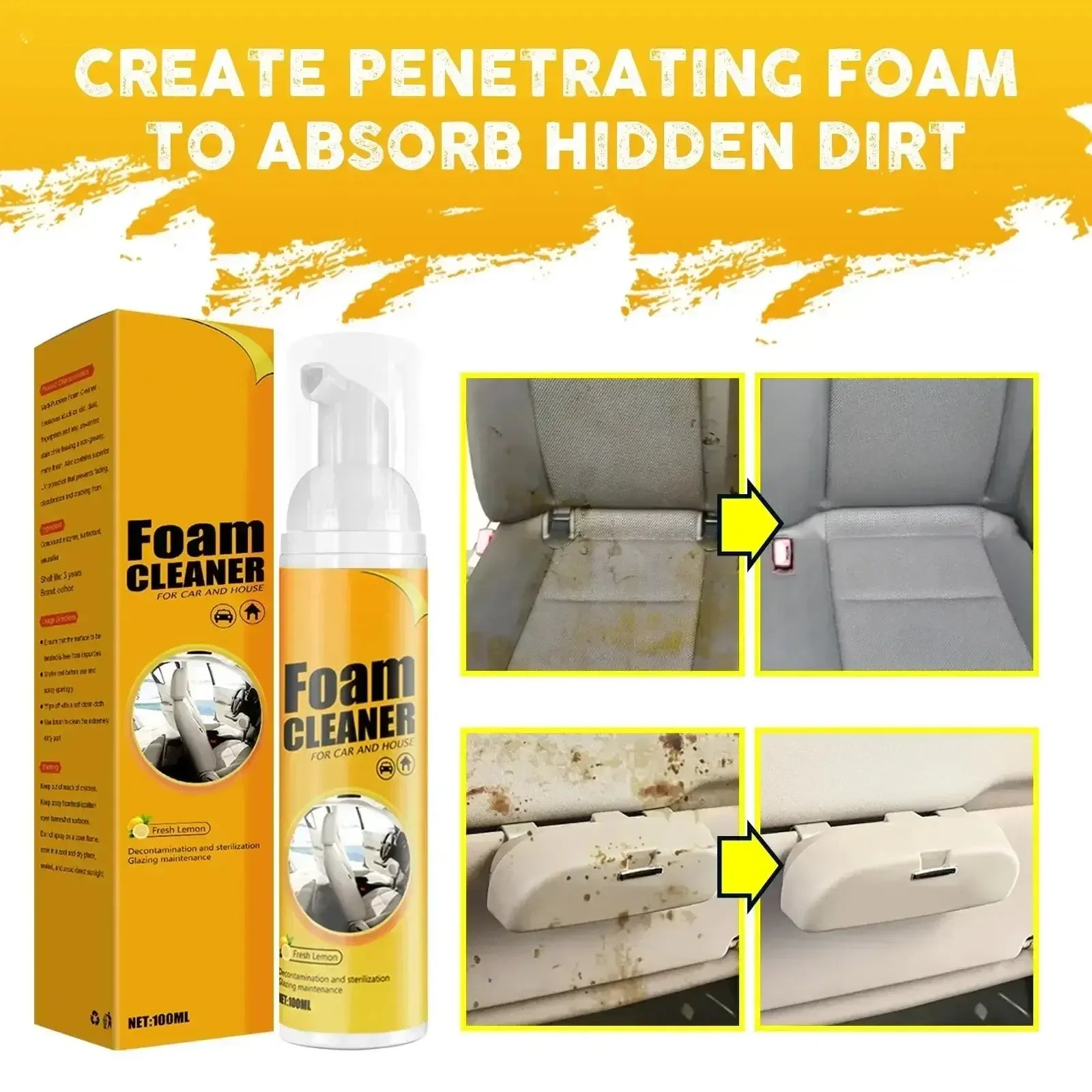 Multi-Purpose Foam Cleaner 100ml