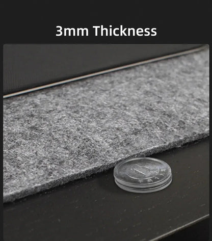 Keyboard Mat Gaming Accessories Light Gray / 60X30cm