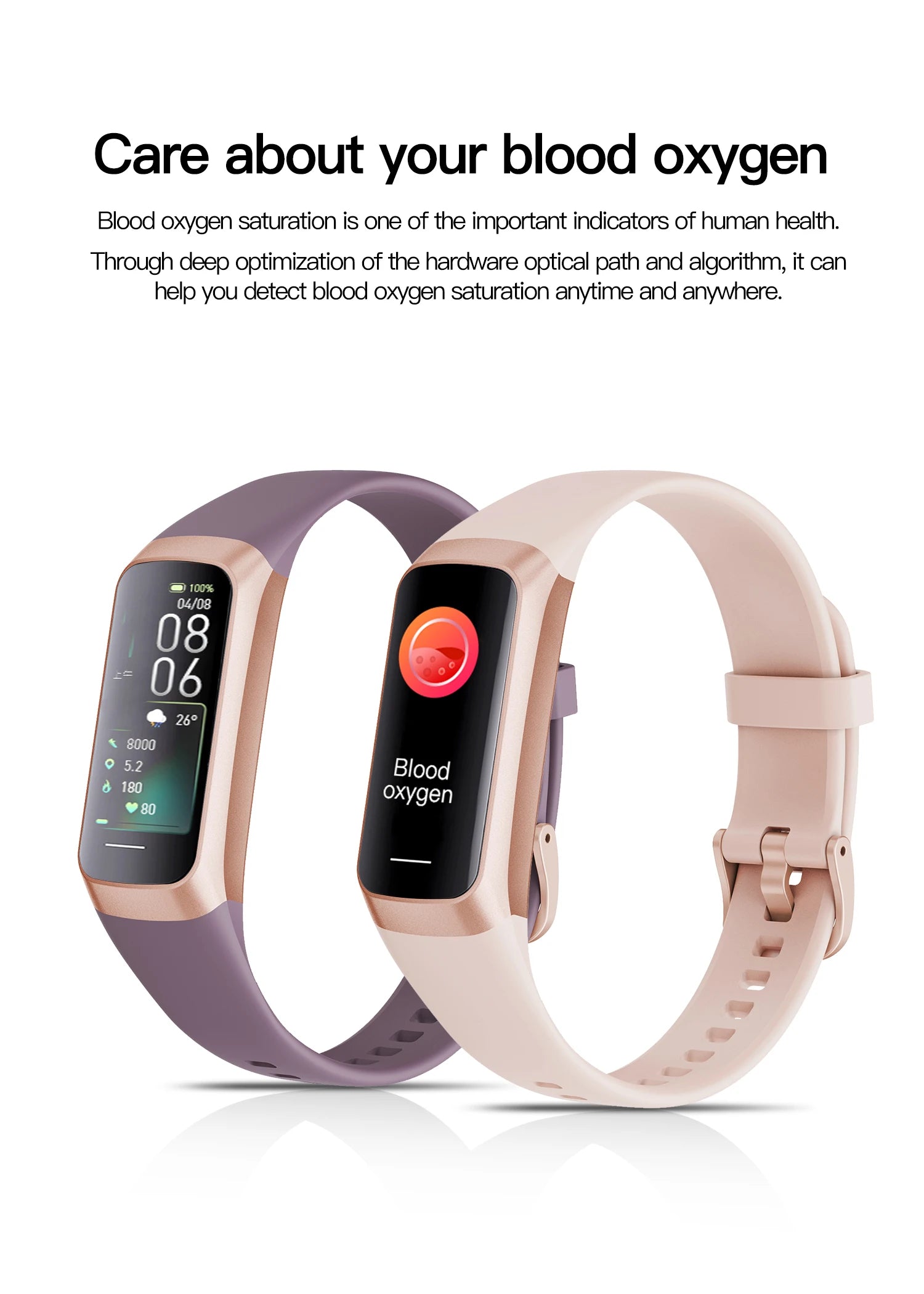 LIGE AMOLED Smart Watch & Fitness Tracker