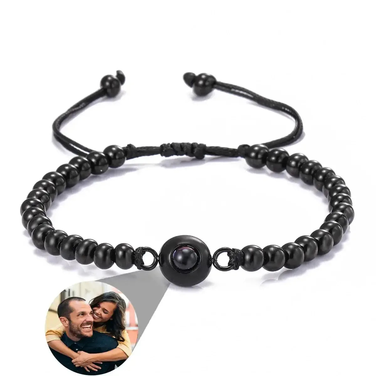 Infinity Projection Bracelet Custom Photo Bracelet Style 5 / United States
