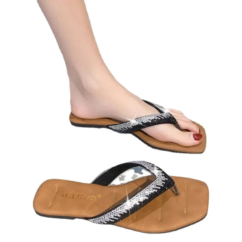 Crystal Luxury Flip Flops