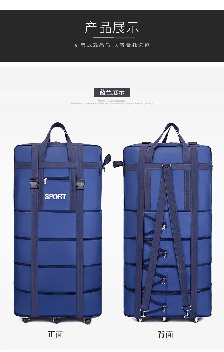 Foldable Luggage Moving Storage Bag