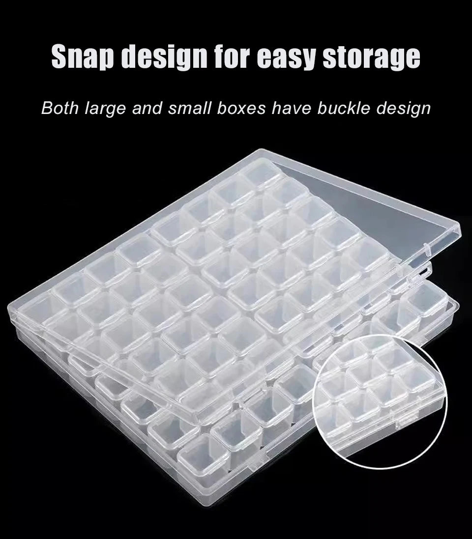 Detachable Grids Plastic Storage Box