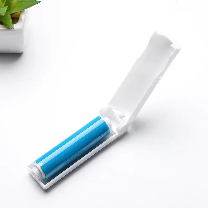 Sticky lint roller Mini Blue