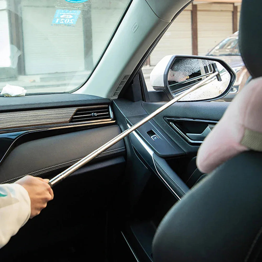Car Rearview Mirror Wiper black