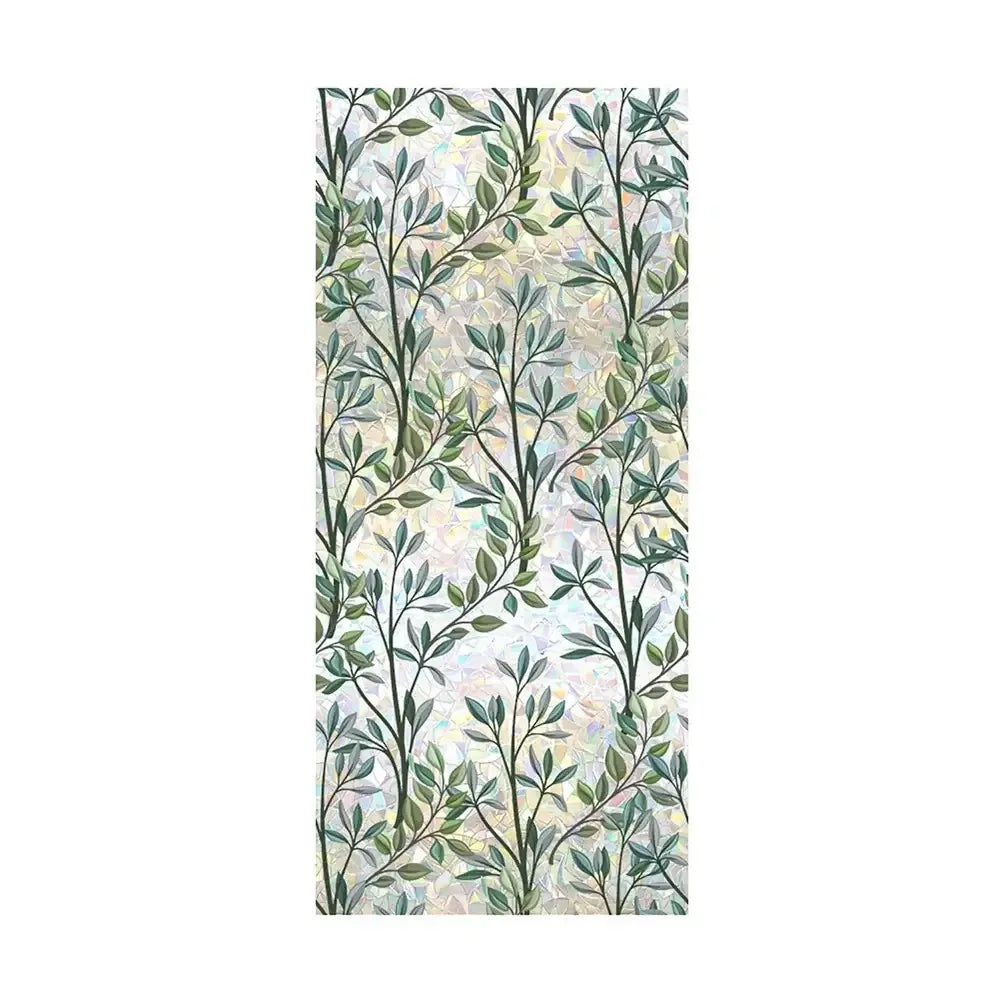 3D Static Cling Flower Glass Sticker (Opaque Window Film) A3 100X40CM / United States