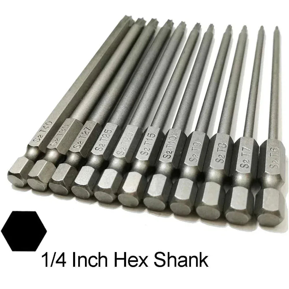 Magnetic Security Screwdriver Tool Set 50mm 12pcs Set