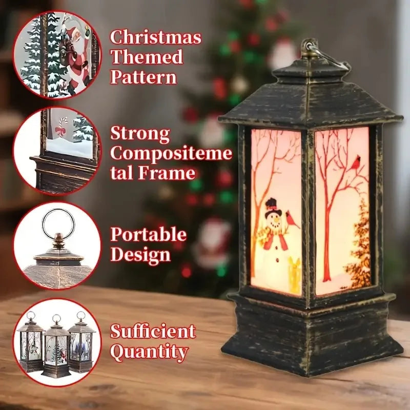 Christmas LED Candle Holder Set
