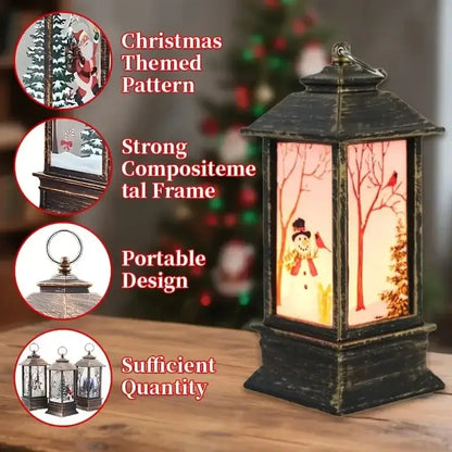 Christmas LED Candle Holder Set 3pcs / United States