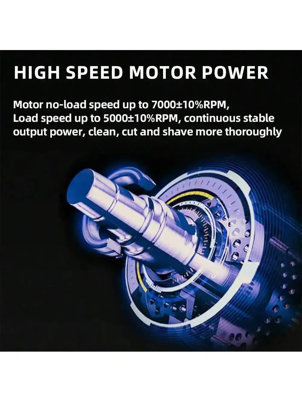 POVOS Portable Beard Trimmer PQ1000 RP-MA09 / United States