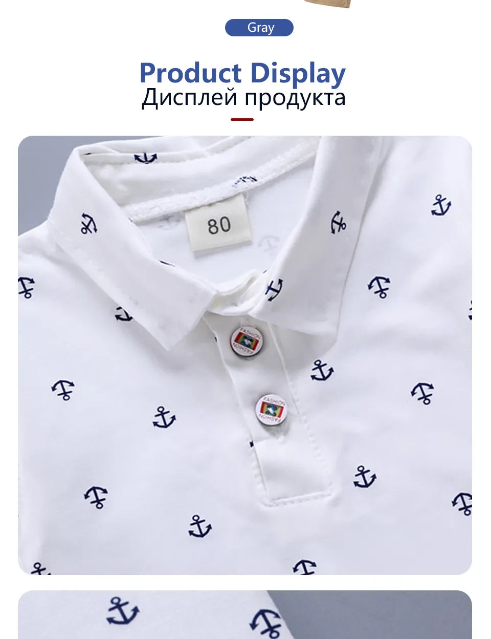 Polo T-Shirts Short Sleeve for kids