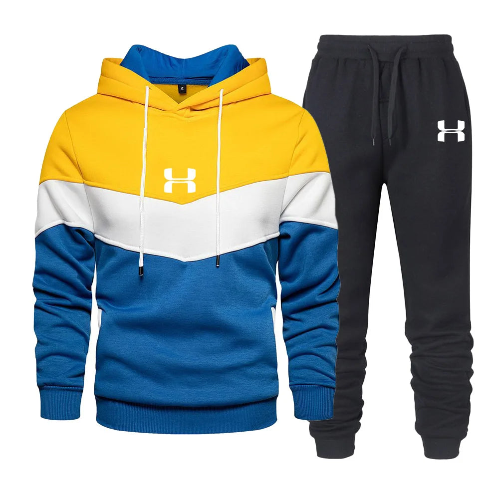 Tracksuit Winter Casual Hoodies Set