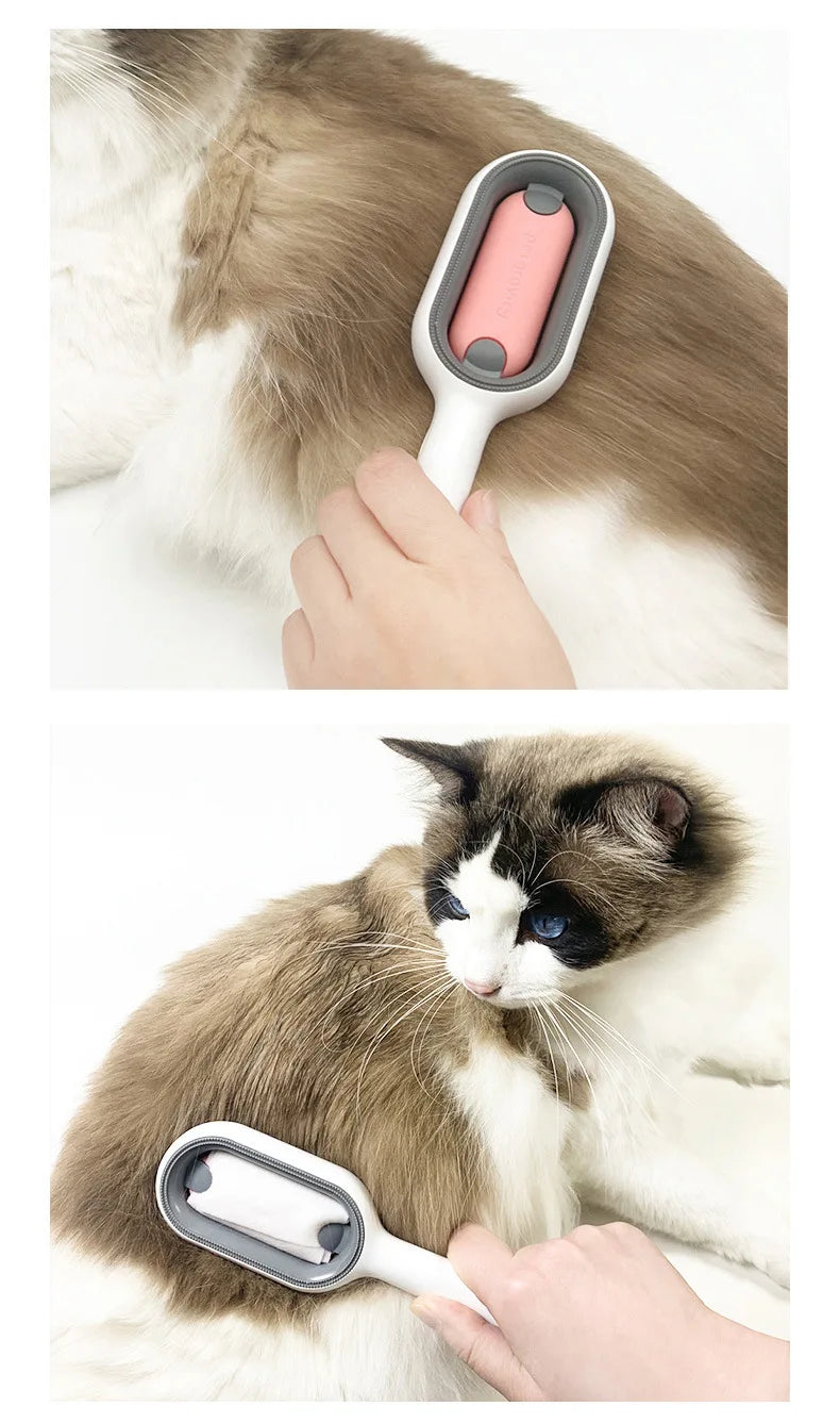 Hair Remover Brush for Dog Cat Silicone Pet Grooming