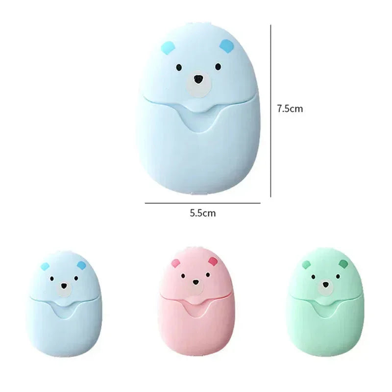 Disposable Scented Mini Paper Soap for Hand Washing No.1 50pcs