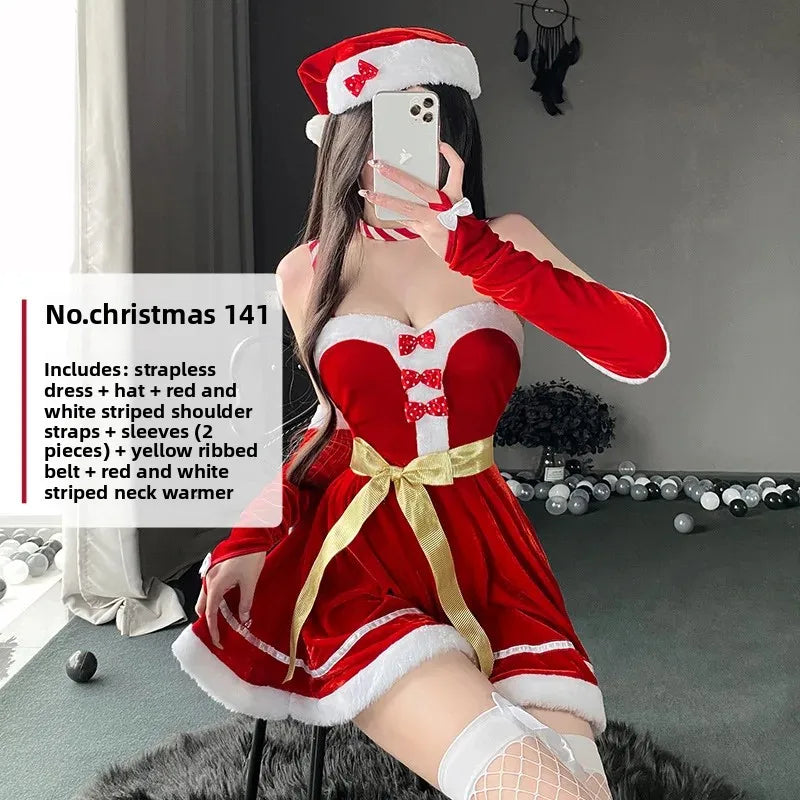 Christmas Rabbit Girl Cosplay Costume