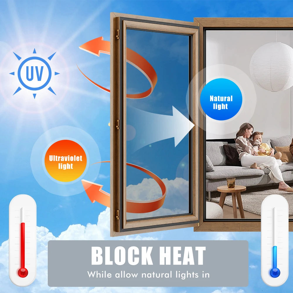 One Way Reflective Window Privacy Film