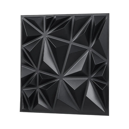 VEVOR 3D PVC Wall Panels – Modern Minimalist Diamond Design 30x30cm C / United States