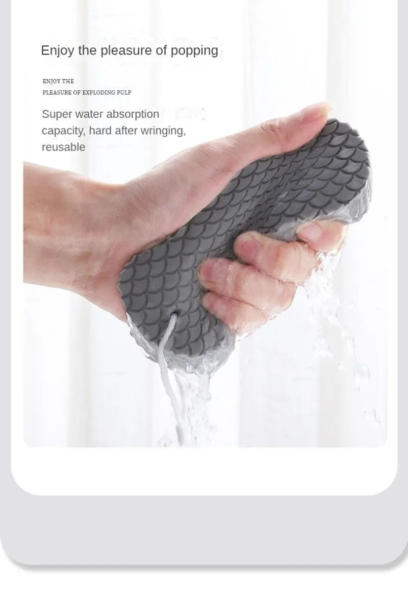 Exfoliating Scrub Sponge Skin Cleaner Dead Skin Remover Tool