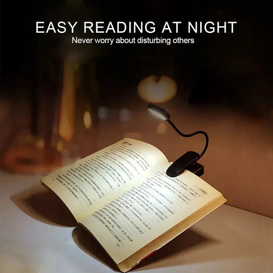 Adjustable Mini Clip-On Study Desk Lamp Black 01