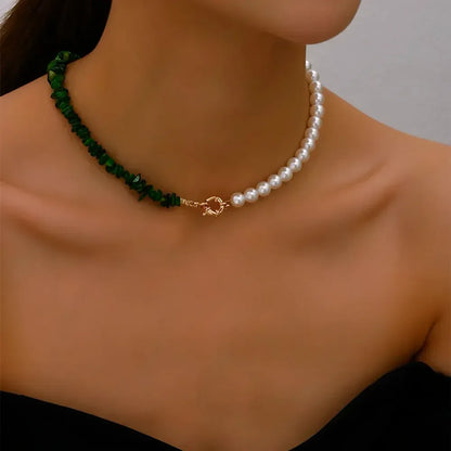 Trend Elegant Jewelry Wedding Big Pearl Necklace 2