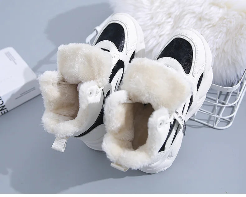 Causal Plush Shoes Cotton