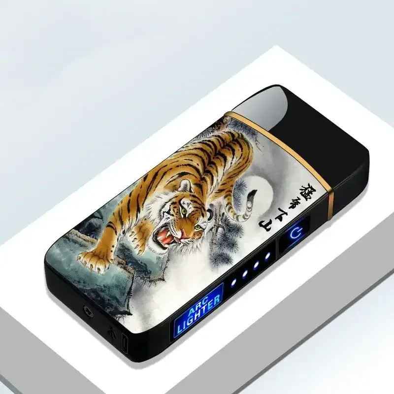 Windproof Metal Lighter A6-Black-7