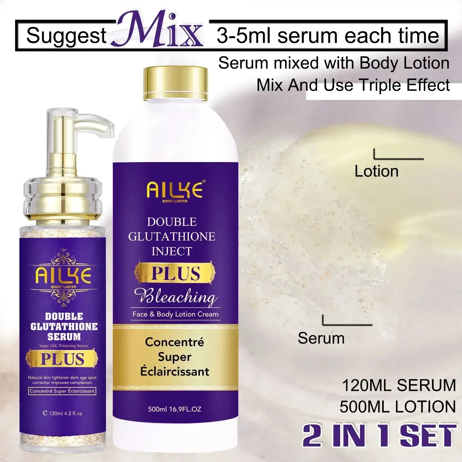 Skin Brightening and Radiance Enhancing Face and Body Serum 120ML / United States