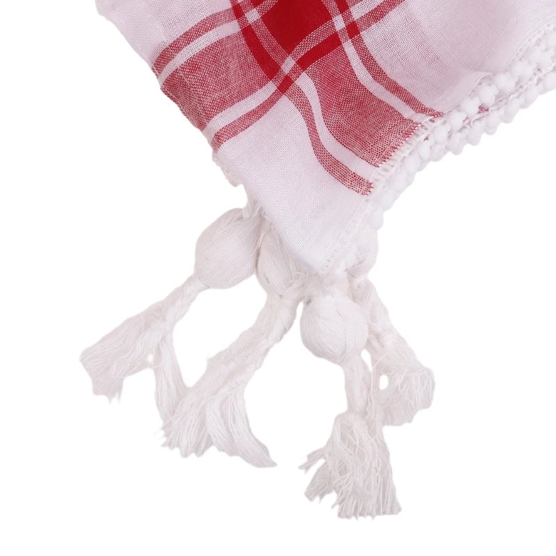 Jacquard Pattern Scarf Arab Hair Kerchief