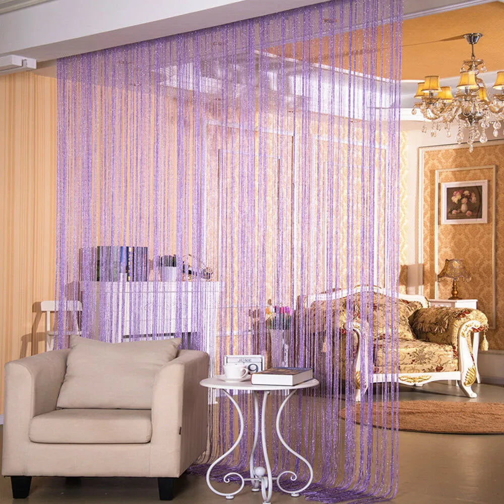 Glitter String Cheap Door Curtain Beads Room