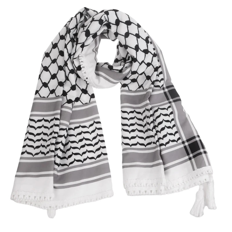 Jacquard Pattern Scarf Arab Hair Kerchief