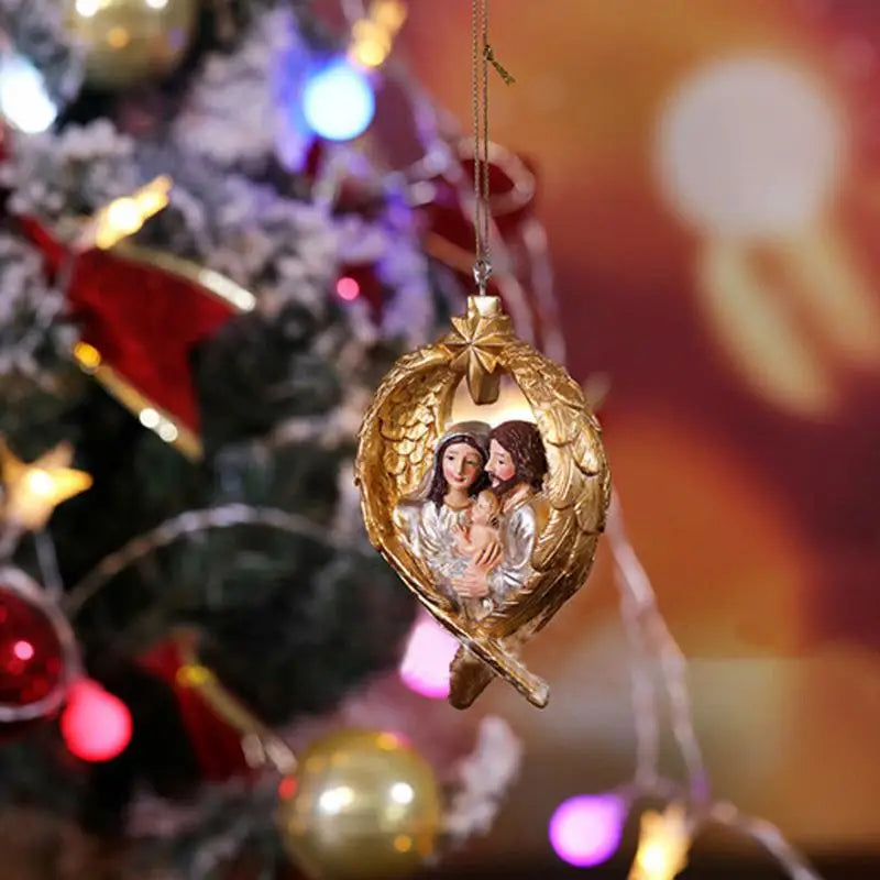 Holy Family Ornament