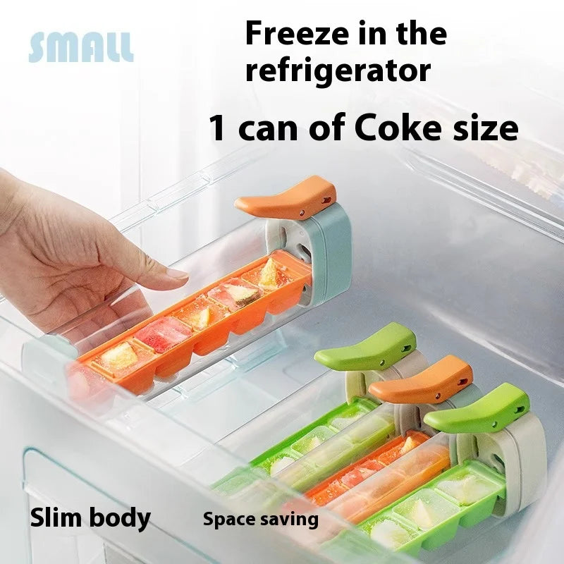 Creative Ice Cube Mold Household Ice Maker Food Grid Grade Press Tray Mold