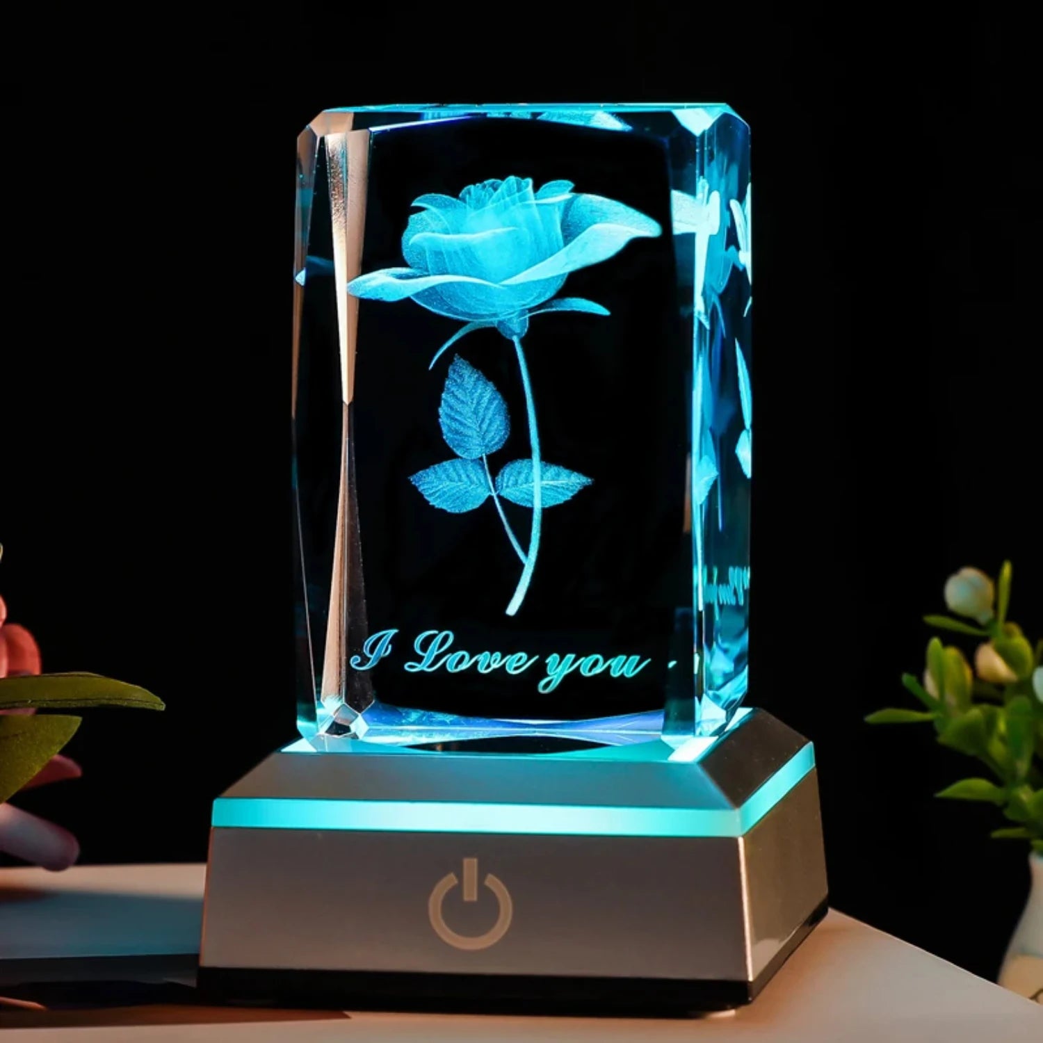 LED Rose Night Light - Colorful Anniversary Christmas Valentine's Gift